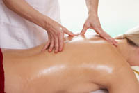 Huiles essentielles massage