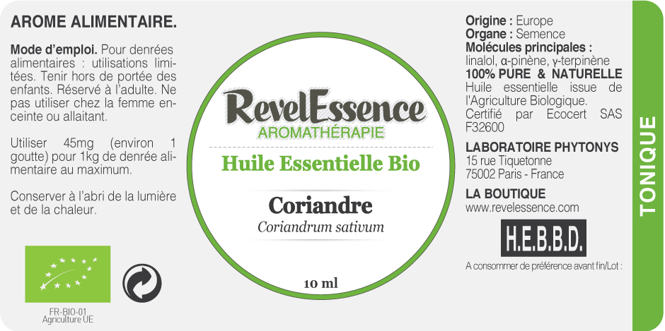 etiquette-Coriandre-10ml